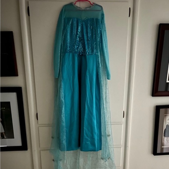 Frozen Elsa Costume and Build-a-Bear - Picture 4 of 7